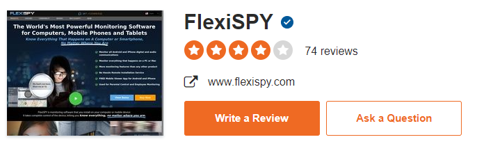 Flexispy Sitejabber reviews